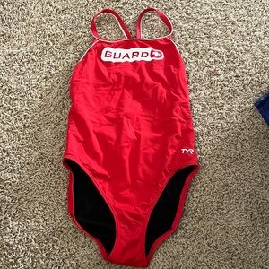 women’s life guard swimsuit